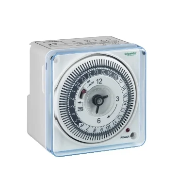 SCHNEIDER CCT15101-Surface/DIN Mount 24 H Time Switch With Reserve