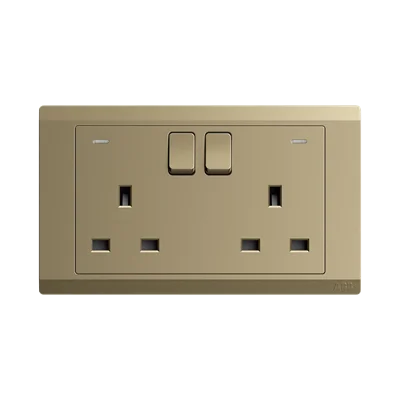 ABB Inora BL240-PG 2-Gang 13A