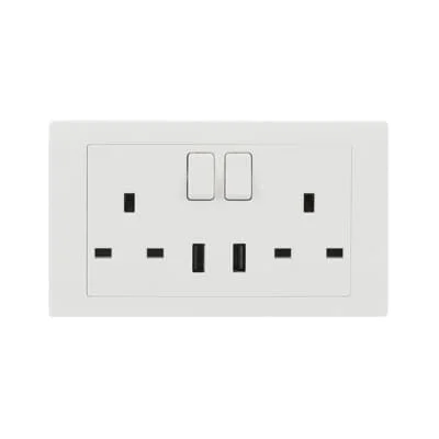 ABB Inora BL262 2-Gang 13A