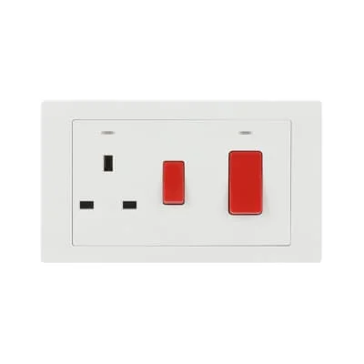 BL118 2Gang 1Way DP 45A