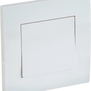 SCHNEIDER KB31R/1_WE G12-Vivace, 1 Gang, Switch, White
