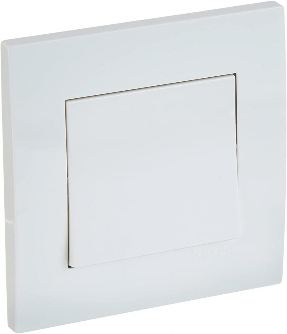 SCHNEIDER KB31R/1_WE G12-Vivace, 1 Gang, Switch, White