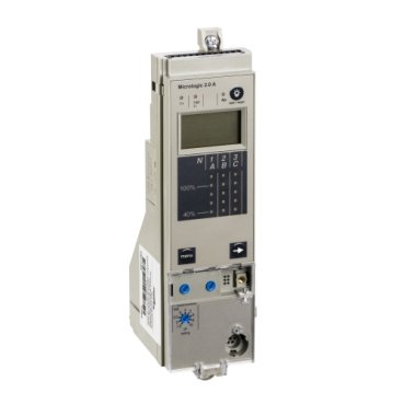 SCHNEIDER 33071-control unit Micrologic 2.0 A, basic protections LI, ammeter measurement