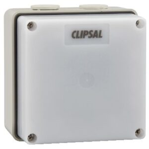 Clipsal Light Level Sensor, C-Bus Control and Management System, 40-1600lux, 180deg, Weatherproof - 5031PEWP
