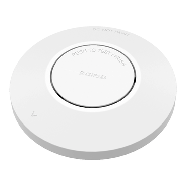 Schneider electric - Photoelectric Smoke Alarm FireTek - Wireless interconnect - Surface mount - 10-year lithium battery powered 755LPSMA4