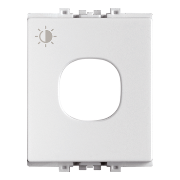 SCHNEIDER 8430MDRPH_WE-ZENcelo - Blank cover (1.5M Size) for 30 Mech dimmer module, Horizontal, White