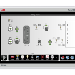 ABB Panel 800 PP886 Standard Touchscreen HMI