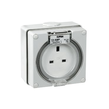 CLIPSAL 56SO313_GY-Socket Outlet,56 Series, Surface 3 PIN 13A