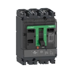 Schneider electric - Circuit breaker ComPacT NSX100F, 36kA at 415VAC, TMD trip unit 100A, 50 degrees C, 3 poles 3D - C10F3TM100C