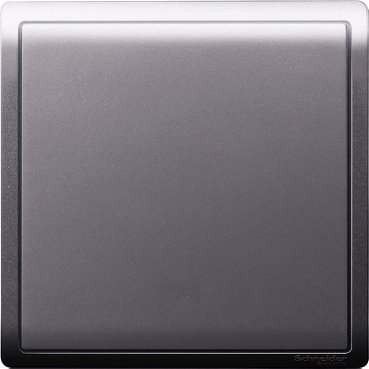 Schneider electric Pieno - 1 Gang Blank Plate, Lavender Silver E8230X_LS