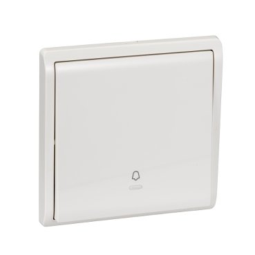 E8231BPL1 WE-10A 250V - 1 gang bell press switch with fluorescent locator