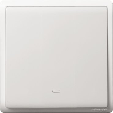 E8231PRL1F_WE-Pieno - 10A 250V - 1 gang momentary switch with fluorsecent locator