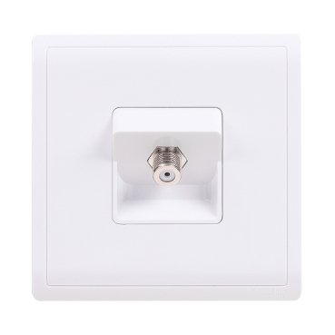 SCHNEIDER E8231TVF_WE-Pieno - 1 gang CATV socket