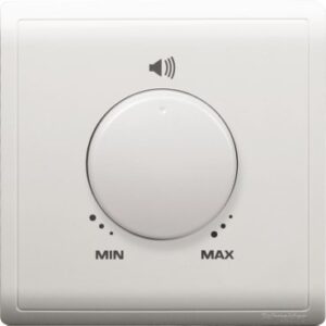 E8231VC_5_WE-5W Volume control, 8 ohm, White