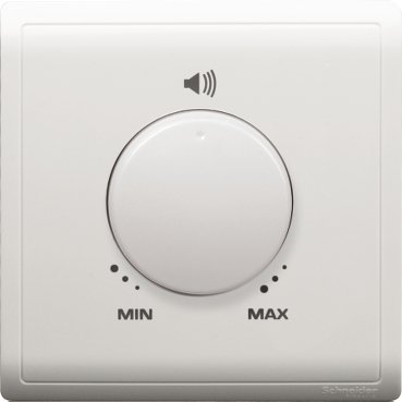 E8231VC_5_WE-5W Volume control, 8 ohm, White