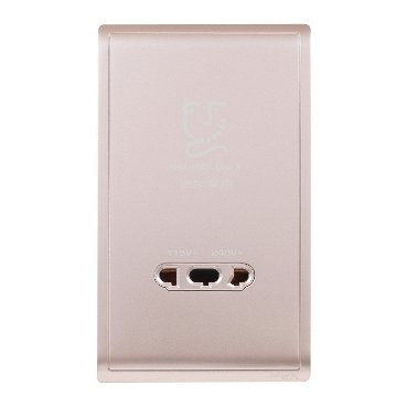 SCHNEIDER E82T727V_WG-Pieno - 115V/240V universal shaver Unit - vertical (WG)