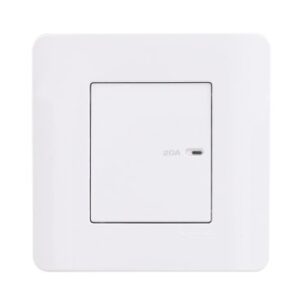 SCHNEIDER E8431D20/2_WE-ZENcelo - 20A 250V - 1 gang 2 way double pole full-flat switch