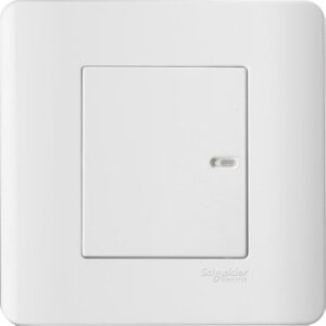 SCHNEIDER E8431PR1_WE-ZENcelo -10A Full-Flat Bell Switch-white