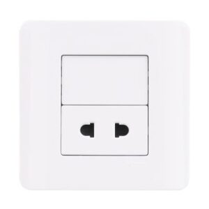 ZENcelo - 16A 250V - 1 gang 2 universal pin socket (WE) - E84426U WE
