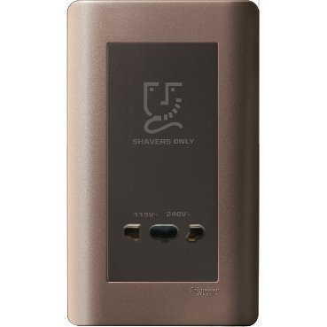 E84T727V_SZ-Universal shaver unit,vertical SilverBronze