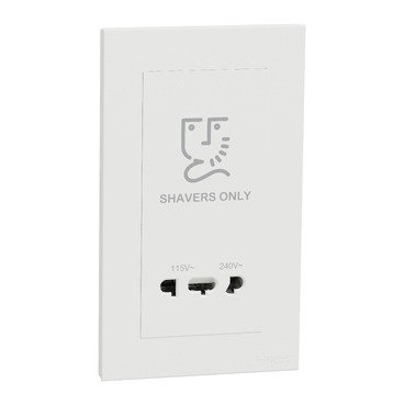 E87T727V_WE- Universal shaver unit, AvatarOn C, 115 V / 240 V, white