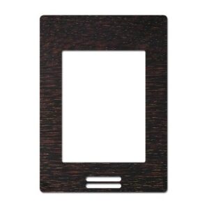 Schneider Electric - FASCIA DARK BROWN WOOD GRAIN FINISH FAS-06
