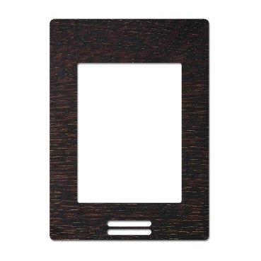 Schneider Electric - FASCIA DARK BROWN WOOD GRAIN FINISH FAS-06