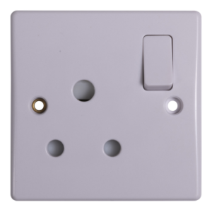 GU3090-Ultimate Slimline - switched socket - 1 gang - white