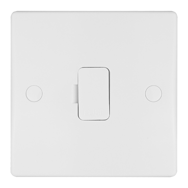 SCHNEIDER GU5000-Ultimate Slimline - unswitched fused connection - white