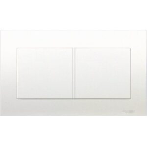 SCHNEIDER KBT30_WE-Twin Gang Blank Plate