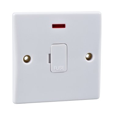 GU5001-Ultimate Slimline - unswitched fused connection - neon - white