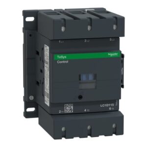 LC1D115B7 - TeSys D contactor - 3P(3 NO) - AC-3 - <= 440 V 115 A - 24 V AC 50/60 Hz coil