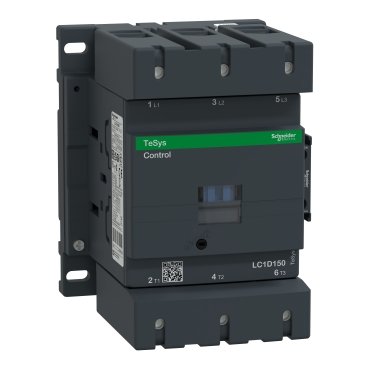 LC1D150M7 - TeSys D contactor - 3P(3 NO) - AC-3 - <= 440 V 150 A - 220 V AC 50/60 Hz coil