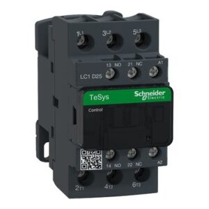 SCHNEIDER LC1D25U7 - TeSys D contactor 3P(3 NO) AC-3 440V 25A 250V AC coil