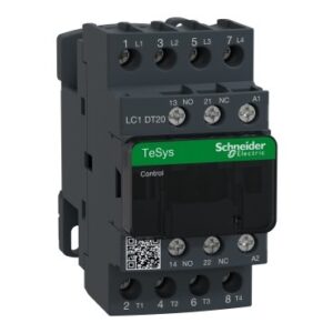 LC1DT20M7 - TeSys D contactor - 4P(4 NO) - AC-1 - <= 440 V 20 A - 220 V AC 50/60 Hz coil