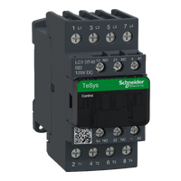 LC1DT40GD - TeSys D contactor - 4P(4 NO) - AC-1 - <= 440 V 40 A - 125 V DC standard coil