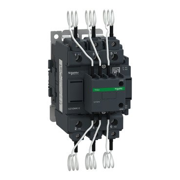LC1DWK12M7 - Capacitor contactor, TeSys D, 63 kVAR at 400 V/50 Hz, coil 220 V AC 50/60 Hz