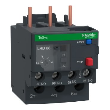 LRD08 - TeSys LRD thermal overload relays - 2.5...4 A - class 10A