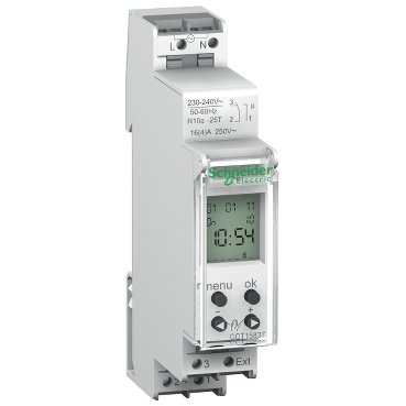 CCT15837 - Acti9 - IHP - 1C digital time switch - 24 hours + 7 days