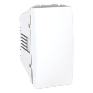 SCHNEIDER MGU3.105T.18-Unica - rocker switch - intermediate - 10 AX 250 VAC - 1 m - white