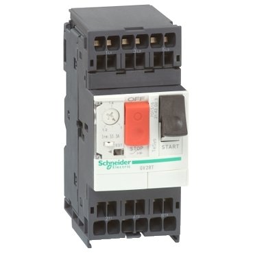 GV2RT083 - Motor circuit breaker,TeSys Deca,3P,2.5-4A,thermal magnetic,spring terminals,toggle handle
