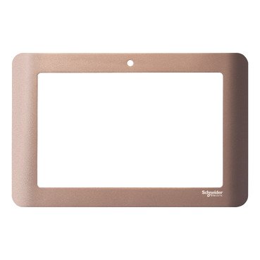 Schneider electric - Xightor cover frame - for 7 inch video door entry touch screen - matt bronze - VDETC07_MB