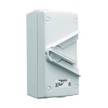SCHNEIDER WHT20_GY-Kavacha - 20A - 440V - Surface Mount triple Pole Isolating Switch - IP66