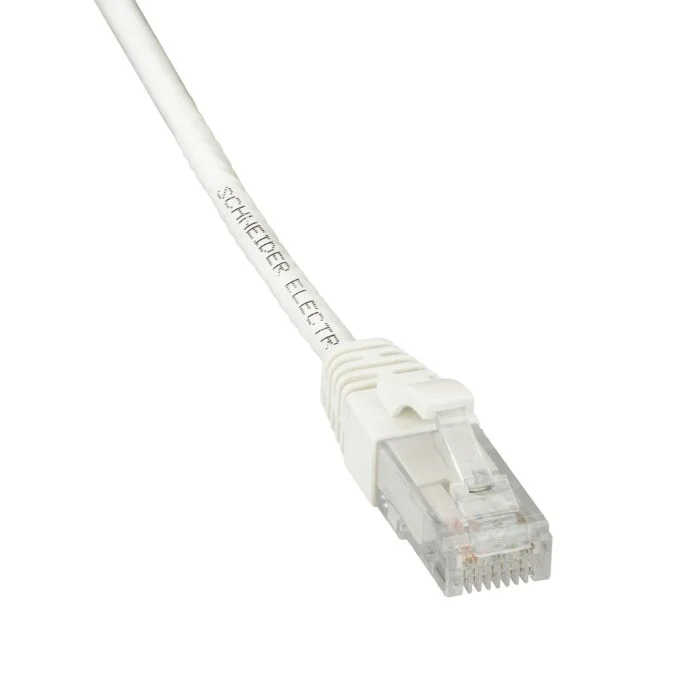 SCHNEIDER ACTPC6UUCM10WE-Patch cord, Actassi, Category 6, U/UTP, PVC, 1 m, white