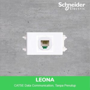 SCHNEIDER F30RJ5EM WE-Wiring LEONA DATA SOCKET CAT5E 1.5M SIZE (NO SHUTTER)