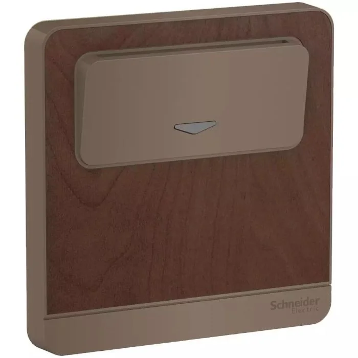 SCHNEIDER E8331EKT_WD- card switch, 16 A, 250 V, Wood