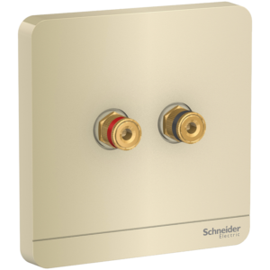 SCHNEIDER E8331SC_WG- Speaker Connection, One Pair