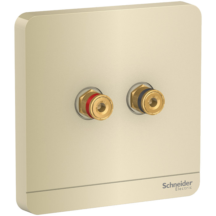 SCHNEIDER E8331SC_WG- Speaker Connection, One Pair