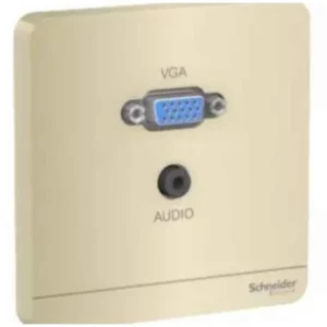 SCNEIDER E8332HD15PH_WG-Data Socket VGA Wine Gold