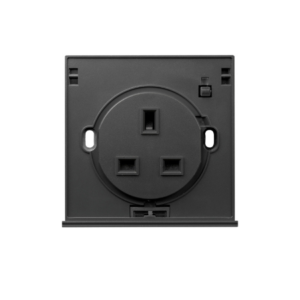 US15-B00 - 1G 13A switched british standard module, blue LED